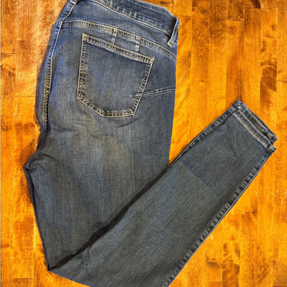 Torrid Blue Skinny Jeans